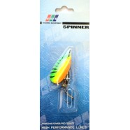 Блешня для риболовлі, обертова, EOS S0036A, вага 10г, колір GS471100